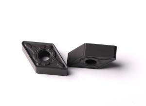 China DNMG1506 Tungsten Carbide Cutter Turning Inserts With Black CVD Coating factory