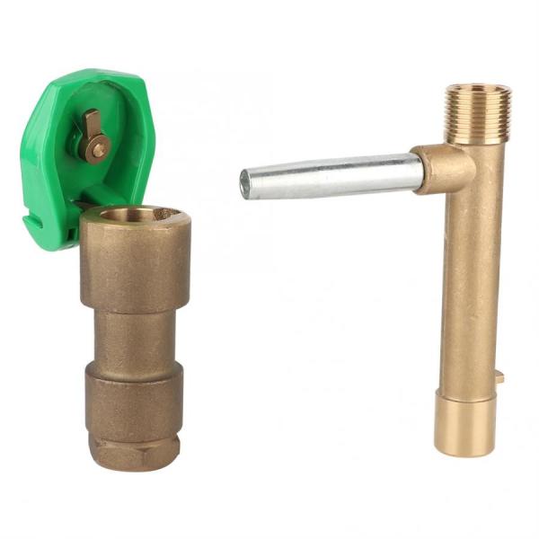 Water Intake Quick Coupler Irrigation System External Thread Connection For