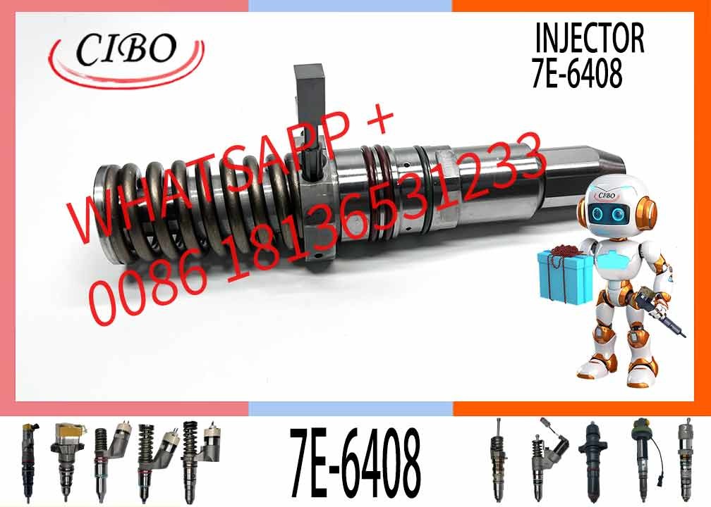 C+ 3508 3512 3516 Injector 7E-6408, Diesel Fuel Injector 7E6408 0R-3883 0R-0906 7C-4173 6I-3075 7C-9578