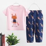 Children'S Outfit Sets Cotton Children Boutique Printing Sets Kids Pure Cotton