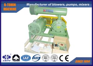 China Three Lobe Type Rotary High Pressure Roots Blower High Efficiency 60-100kpa factory