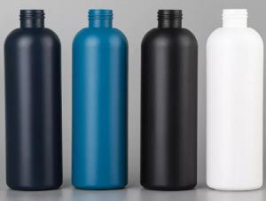 China 250ml HDPE Matte Plastic Shampoo Pump Bottles For Hair Care Packaging factory