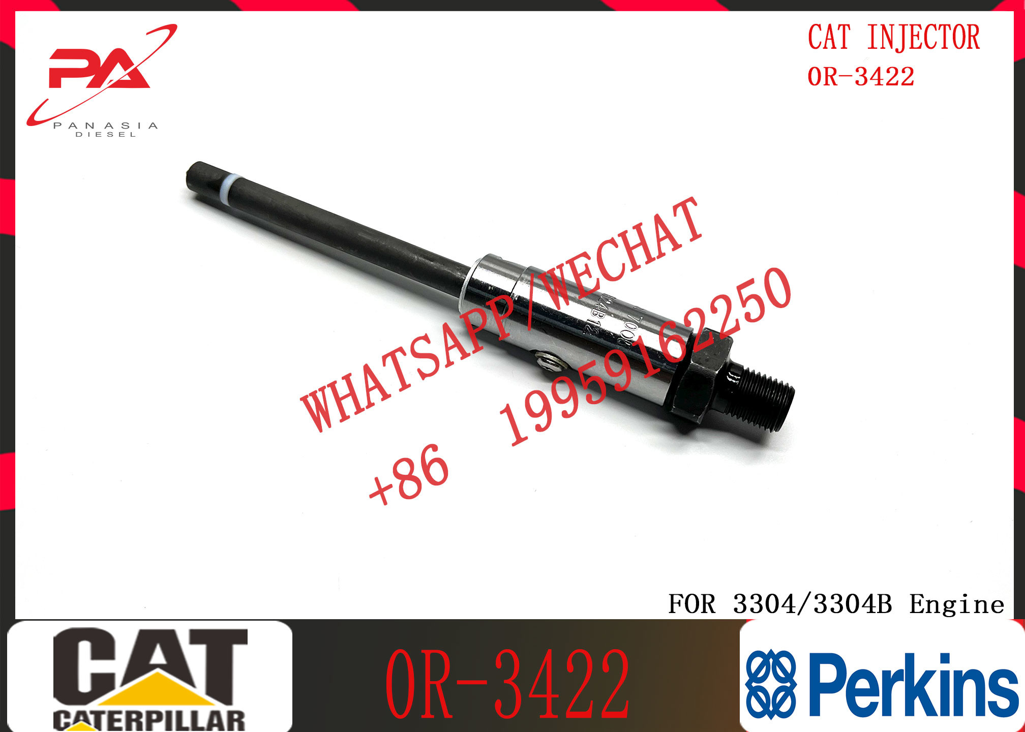 Fuel Injector Nozzle 4W-7018 0R-3422 8N-7005 130-1804 0R-8787 0R-4124 0R-3591 0R-3423