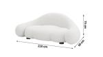 Creative Curved Living Room Sofa Luxury Modern Reception Guest Sofa