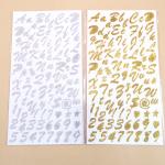 Sprinkle Gold Transparent PVC Sticker PET Luminous Star Stickers