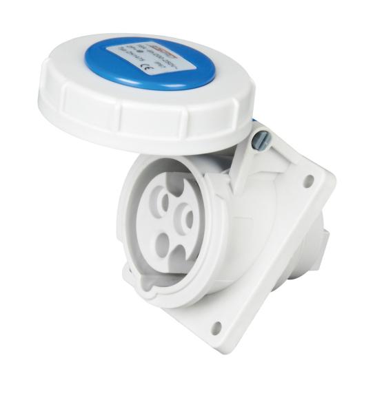 3P16A IP44 Waterproof Screwless Third Generation Connector Industrial Socket