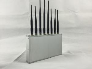 China 8 Bands Desktop 20m 8W Mobile Phone Jammer factory