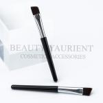 Nylon Hair 6cm Short Eyebrow Brush Angled Eye Brush Eco Friendly