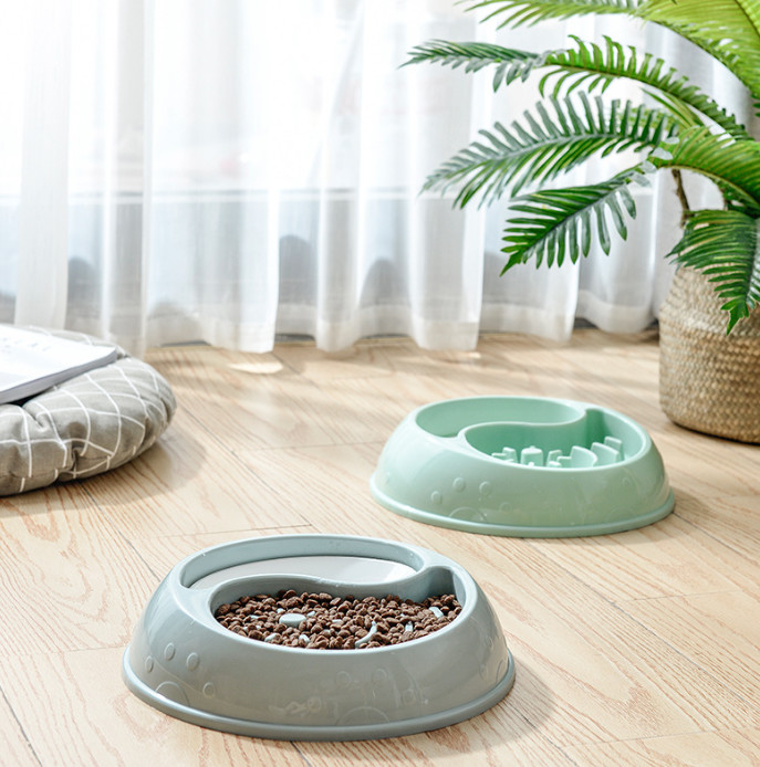 Slow Feeder Food Water 2 In 1 Bowl For Small Medium Dogs