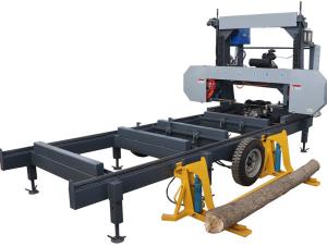 China Woodd Cutting Diesel Portable Sawmill for sale, Horizontal Saw Machines, Wood bandsaw factory