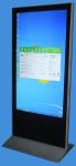 hot selling 65inch free standing touch kiosk, stand alone way finding digital