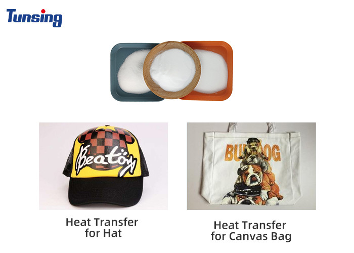 80 Microns 1kg 5kg Tpu Powder Dtf Printing White Heat Transfer