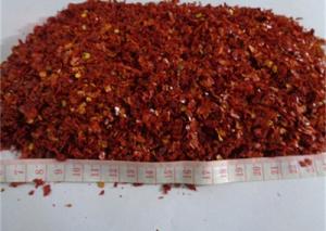 China Tientsin Crushed Chilli Peppers Stemless Dried Chile Flakes Pulverized factory