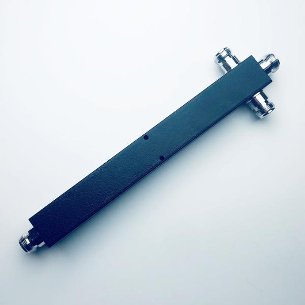 698-2700MHz Black Square N Female 3 Way RF Power Divider Splitter