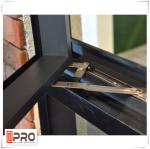 Wind Proof Aluminum Casement Windows Customized Size Safety Window Grill Design