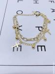 American Fashion Stainless Steel Jewelry Ladies Cross Bracelet