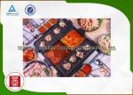 Multi-Purpose Commercial Charcoal Bbq Grills Hot Pot Table For Hotel / Canteen