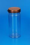 Transparent Round Plastic Food Containers Food Grade Material PB-410