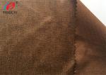 100% Polyester Bronzing Embossed Micro Suede Fabric For Upholstery