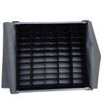 Black Corrugated Plastic Storage Containers 850gsm 3.5mm Thickness