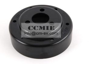 China Power Transmission Electric Motor Pulley , Cummnis Engine Assembly Round Belt Pulleys factory