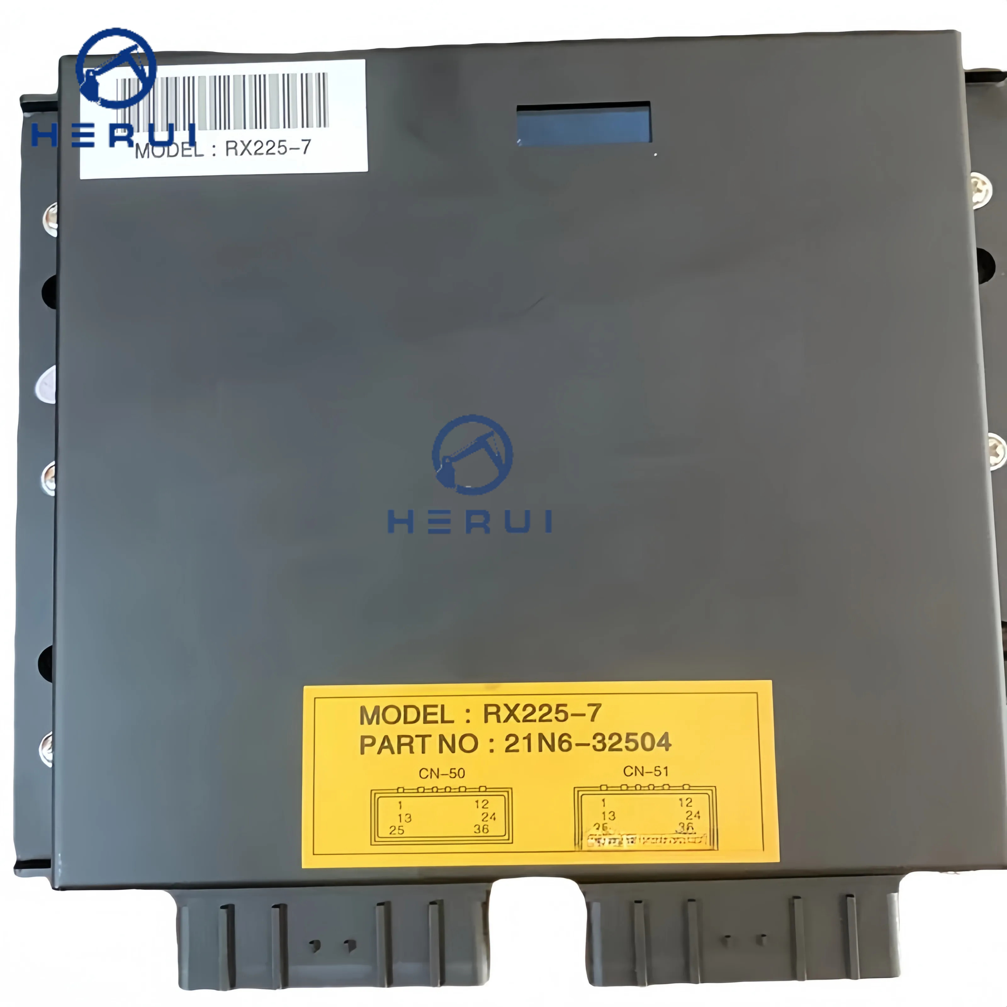 Excavator Control Unit Computer Board Panel ECM 21N6-32504 For Hyundai Excavator RX225-7 R225-7 Controller Programmed