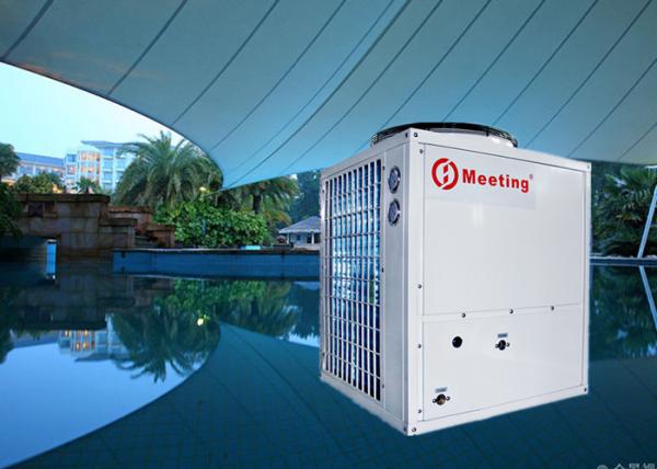 Meeting 31KW EVI Heat Pump For Outdoor Swimming Pool / Spa Tubs / Sauna Pool