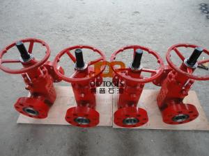 China AISI Wellhead Valves Manually Operated Gate Valve For Wellhead High Pressure Flow Control factory