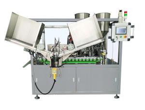 China Automatic Cosmetic Cream Filling Machine Tube Filling and Sealing Machine factory