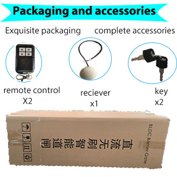 Waterproof Automatic Boom Barrier Gate for Parking Systems with Brushless DC Motor