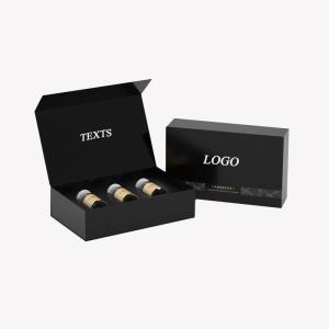 China Art Paper Customizable Rigid Magnet Box for Cosmetic Cologne Perfume Tester Attar Bottle factory