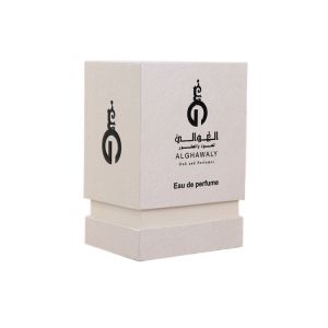 China White Classical Perfume Packaging Box With Cardboard Holder on sale