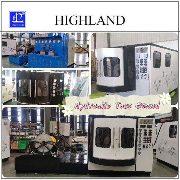 HIGHLAND Compact Structure Hydraulic Test Stands Designed For Excavators In