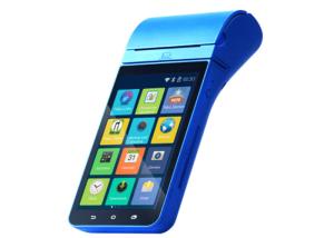 China 4G Tablet Handheld Payment Devices , Android 5.1 Mobile Credit Card Machine with Printer factory