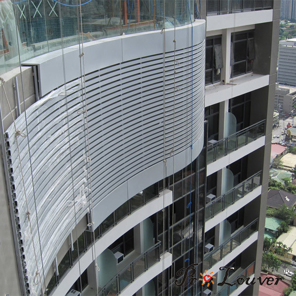 Hot sales Aluminum Tube Louver Architectural External Louver, Box Sun Louver