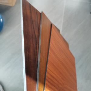 China Impact Wooden Aluminum Composite Panels With Easy Maintenance factory