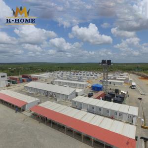 China Oil and Gas Field Prefab Camp 20ft Container House factory