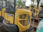 Used Komatsu PC20MR-2 Crawler Mounted Excavator Original Japan Working In Garden
