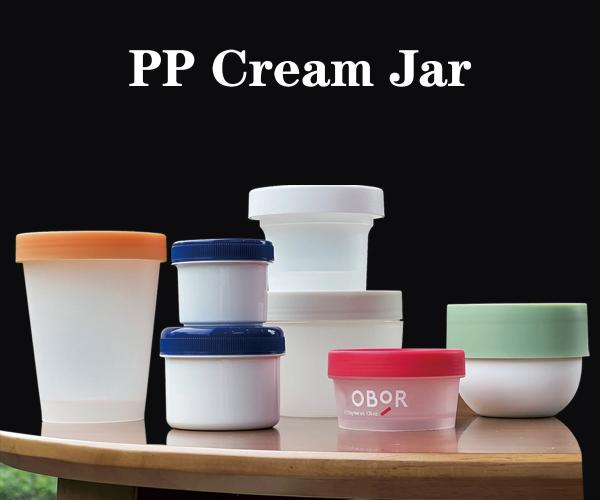 PP PCR Material 50ml 100ml 200ml Wide Mouth Cans For Cosmetics Frosting Cream ,