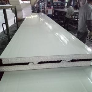 China 14kg 75mm eps sandwich roof panel with waterproof for prefabricated buildings factory