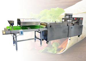 China Stainless Steel Automatic 18inch Tortilla Bread Machine 1500pcs/h factory