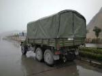 Dongfeng Troop Transport Vehicle With 6 X 6 All Wheel Drive And YUCHAI Euro 3
