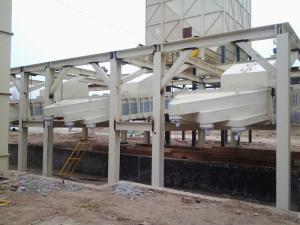 China Plastic Vibrating Screen For Chemical Particle Powder Oscillating Screen Sifter factory