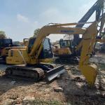 Wear Resistant PC60 Hydraulic Mini Crawler Excavator Komatsu 6 Tons 54.8KN