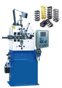 China Two Axis Control Disc Automatic Spring Machine Wire Diameter 0.06 Mm - 0.5 Mm factory