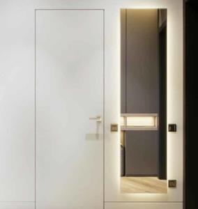 China Modern Design Contemporary Interior Doors Soundproof Waterproof 210x90x15cm factory