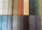 Microfiber Faux Suede Sofa Fabric 100% Polyester For Micro Shoe Making