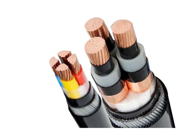 Low / Medium Voltage Steel Wire Armoured Power Cable 1 - 5 Cores Underground