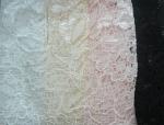 Nylon Rayon Viscose Corded Lace Fabric Jacquard Shrink-Resistant CY-LW0733