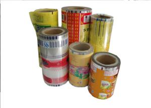 China Snack Nut Plastic Pouch Packaging / PET VMPET PE Laminating Film Roll Packaging factory
